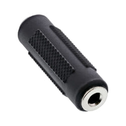 InLine 99306 changeur de genre de câble 3.5mm jack female 3,5mm Noir