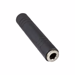 InLine 99307, 6.3mm jack female, 6,3 mm, Noir
