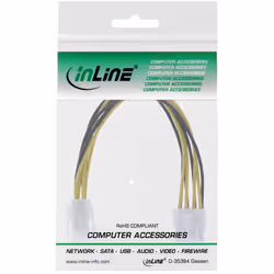 InLine 26633 câble d'alimentation interne 0,2 m