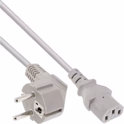 InLine 4043718051687, 2 m, Prise d'alimentation type F, Coupleur C13