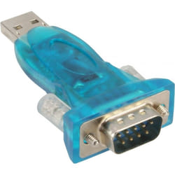 InLine 4043718053391 changeur de genre de câble USB 1.1 VGA Bleu