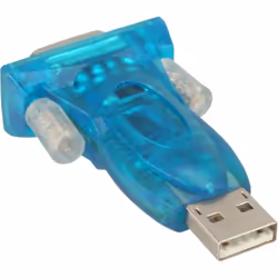 InLine 4043718053391 changeur de genre de câble USB 1.1 VGA Bleu