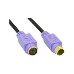 InLine 13342W câble PS/2 2 m Noir