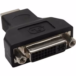 InLine 17670, DVI-D female, DVI-D, Noir