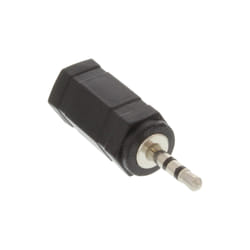 InLine 99308 changeur de genre de câble 2.5mm jack male 3,5mm Noir