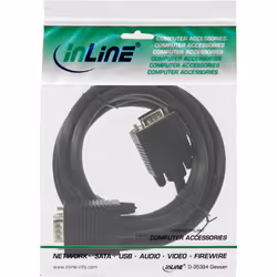 InLine 17717B câble VGA 10 m Noir