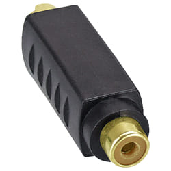 InLine 99401A changeur de genre de câble Mini-DIN (4-pin) RCA Noir