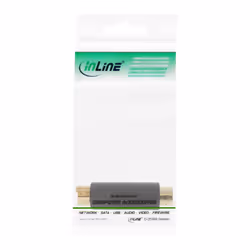 InLine 99401A changeur de genre de câble Mini-DIN (4-pin) RCA Noir