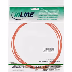 InLine 4043718062331 câble de fibre optique 3 m LC OM2 Orange