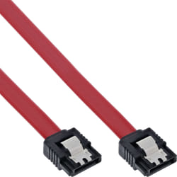 InLine 27703A câble SATA 0,3 m Rouge