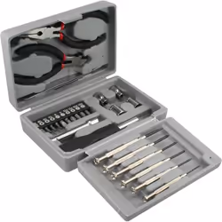 InLine 4043718067657, Noir, Métallique, 25 outils