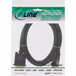 InLine 4043718070923 câble DVI 3 m DVI-D Noir