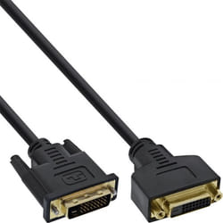 InLine 4043718070978 câble DVI 2 m DVI-D Noir