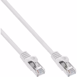 InLine 72500W, 10 m, Cat5e, SF/UTP (S-FTP), RJ-45, RJ-45