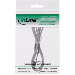 InLine 19995A câble audio 0,66 m Gris