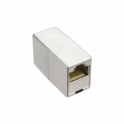 InLine 4043718074174, 2x RJ45, Argent, Femelle/Femelle, Droit, Cat5e, 1 pièce(s)