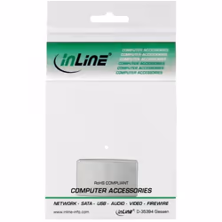 InLine 4043718074174 connecteur de fils 2x RJ45 Argent