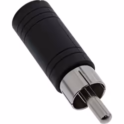 InLine 99325, 3.5mm jack female, RCA, Noir