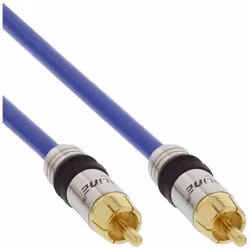 InLine 4043718081943, RCA, Mâle, RCA, Mâle, 3 m, Bleu