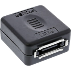 InLine 27500 changeur de genre de câble eSATA female SATA Noir