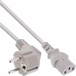 InLine 4043718085033, 1,5 m, Prise d'alimentation type F, IEC C13