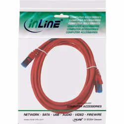 InLine 4043718088843 câble de réseau Rouge 5 m Cat6a S/FTP (S-STP)