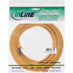 InLine 4043718088904 câble de réseau Jaune 7,5 m Cat6a S/FTP (S-STP)