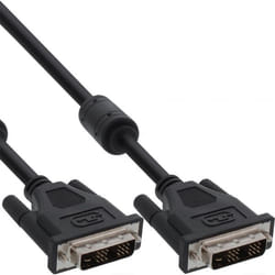 InLine 4043718090136 câble DVI 10 m DVI-D Noir