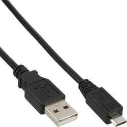 InLine 31720 câble USB 2 m USB A Micro-USB B Noir