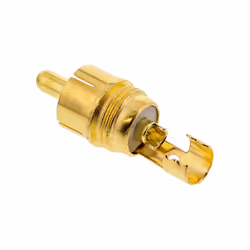 InLine 99110N connecteur de fils RCA Or, Argent, Blanc