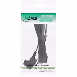 InLine 18615 câble de réseau Noir 15 m
