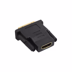 InLine 17660P changeur de genre de câble DVI-D HDMI A Noir
