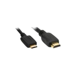 InLine 17462P câble HDMI 2 m HDMI Type A (Standard) HDMI Type C (Mini) Noir