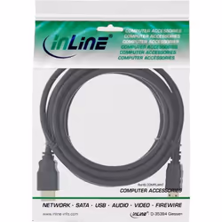 InLine 4043718097357 câble HDMI 3 m HDMI Type C (Mini) HDMI Type A (Standard) Noir