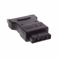 InLine 29677 changeur de genre de câble 5.25" male 15pin SATA Noir