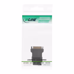 InLine 29677 changeur de genre de câble 5.25" male 15pin SATA Noir