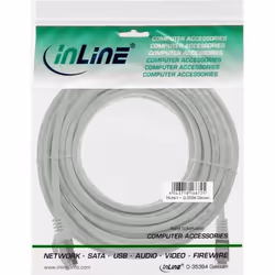 InLine 4043718097975 câble de réseau Blanc 15 m Cat5e SF/UTP (S-FTP)