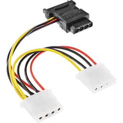 InLine 29679 câble SATA 0,15 m Multicolore