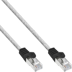 InLine 72500T câble de réseau Transparent 10 m Cat5e SF/UTP (S-FTP)