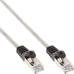 InLine 4043718100514 câble de réseau Transparent 7,5 m Cat5e SF/UTP (S-FTP)