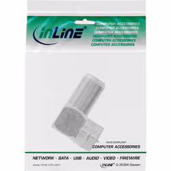 InLine 69807 changeur de genre de câble F Acier inoxydable