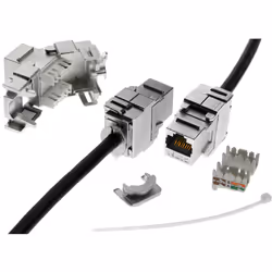 InLine 76201A connecteur de fils RJ-45 Gris