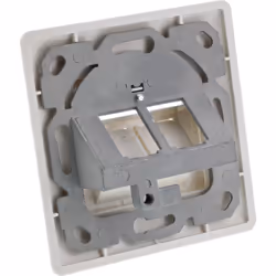 InLine 76201R Plaque de commutation et obturateur Blanc