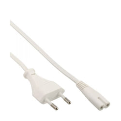 InLine 4043718107070 câble électrique Blanc 1,5 m CEE7/16 Coupleur C7