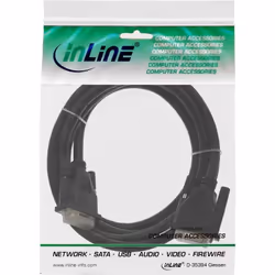InLine 4043718108701 câble DVI 5 m DVI-D Noir