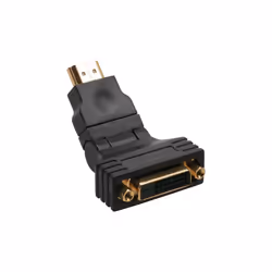InLine 17670W, DVI-D female, DVI-D, Noir