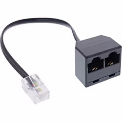 InLine 69933B, Noir, 0,15 m