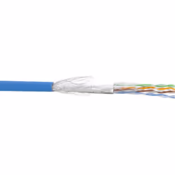 InLine 72099B, 100 m, Cat5e, SF/UTP (S-FTP), RJ-45, RJ-45, Bleu