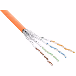 InLine 76499O câble de réseau Orange 100 m Cat6 S/FTP (S-STP)