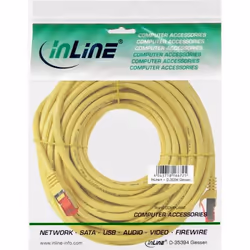 InLine 4043718114726 câble de réseau Jaune 25 m Cat6 S/FTP (S-STP)